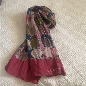 Coach scarf